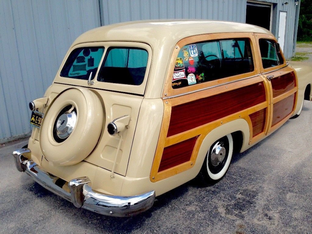 surfer`s rod 1950 Ford Ranch Wagon Restored hot rod