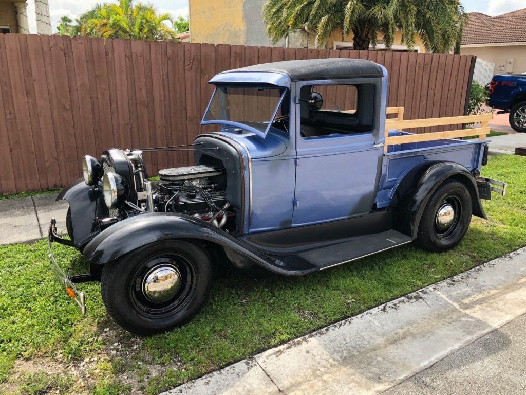 just completed 1931 Ford Model A hot rod pickup