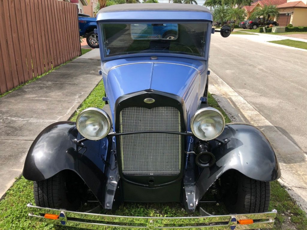 just completed 1931 Ford Model A hot rod pickup