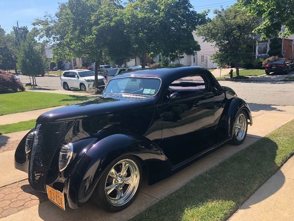 mint 1937 Ford Coupe hot rod