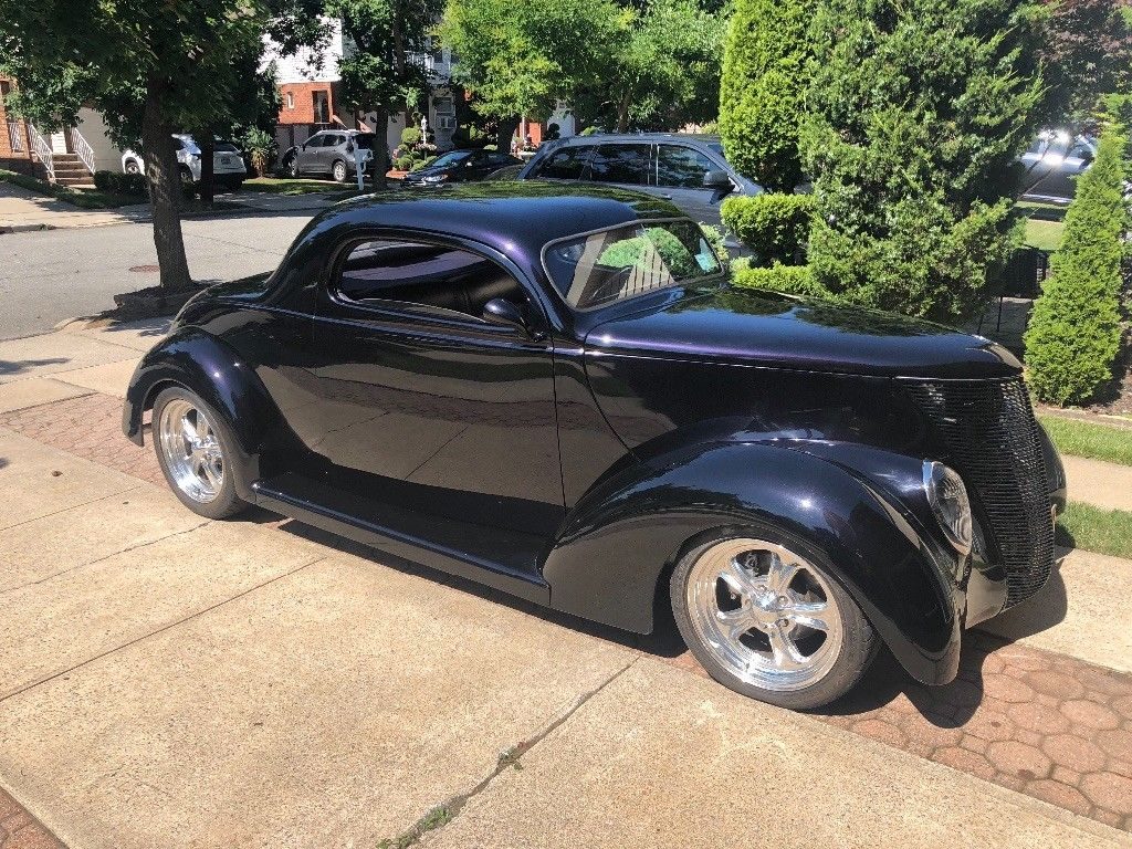 mint 1937 Ford Coupe hot rod