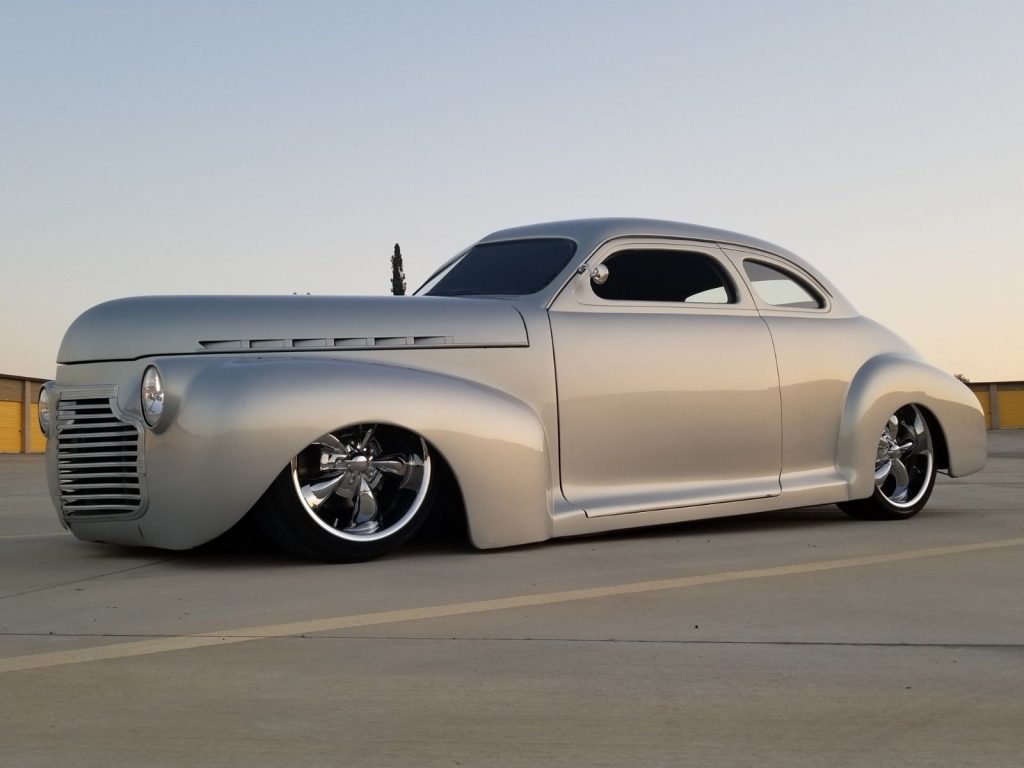 chopped 1941 Chevrolet Special Deluxe hot rod