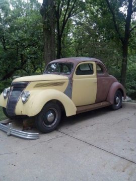 Chevy engine 1937 Ford hot rod project for sale