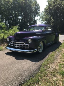 Chopped 1946 Ford lead sled hot rod for sale