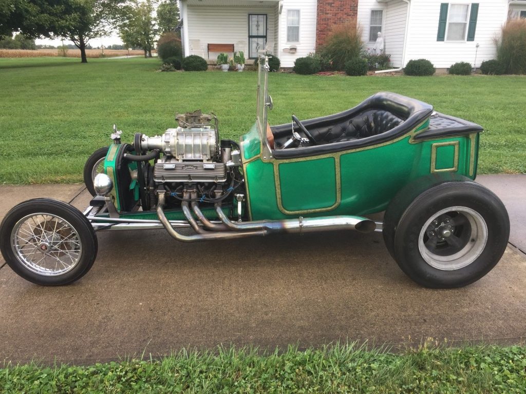 old school build 1923 Ford Model T hot rod