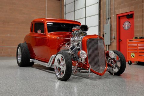 Blown Hemi 1934 Plymouth 5 Window Coupe hot rod for sale