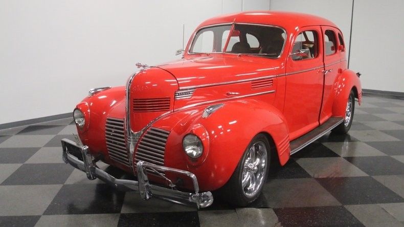 Chevrolet powered 1939 Dodge Sedan hot rod