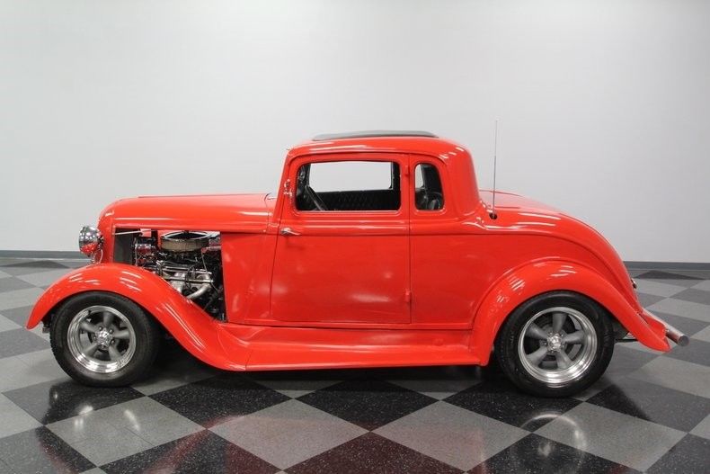 Chevy powered 1933 Plymouth 5 Window Coupe hot rod
