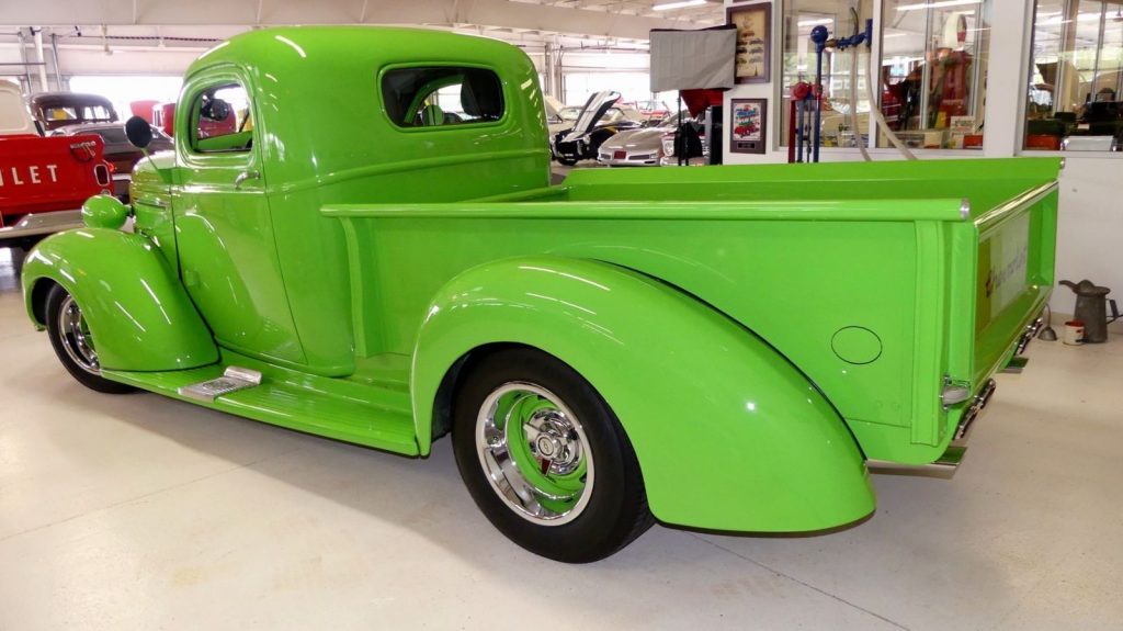 green beast 1939 Chevrolet Pickup hot rod
