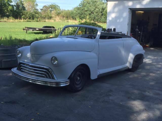 project 1941 Ford Custom Convertible hot rod