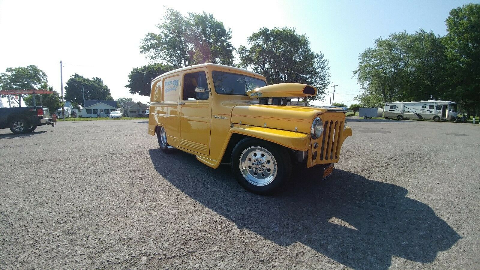 badass 1959 Willys Station Wagon hot rod for sale