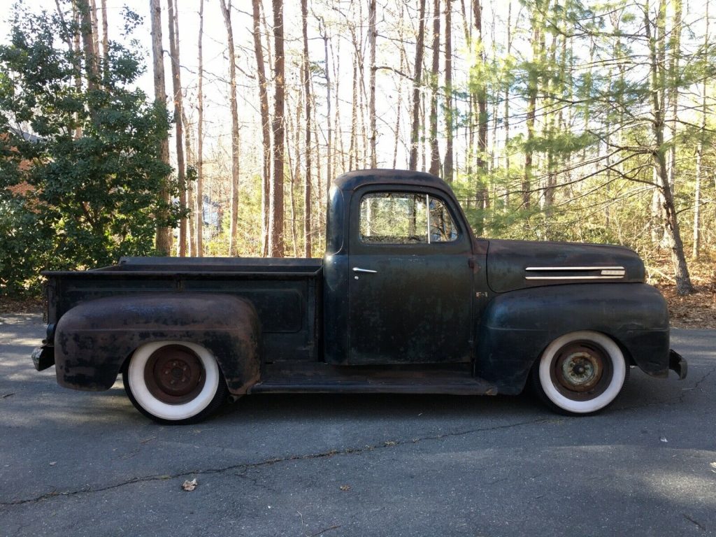 nice patina 1948 Ford Pickup hot rod
