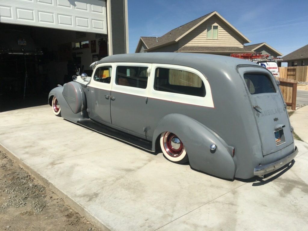 low rider 1940 Packard 200 hearse hot rod