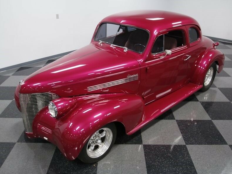 fast 1939 Chevrolet Coupe hot rod