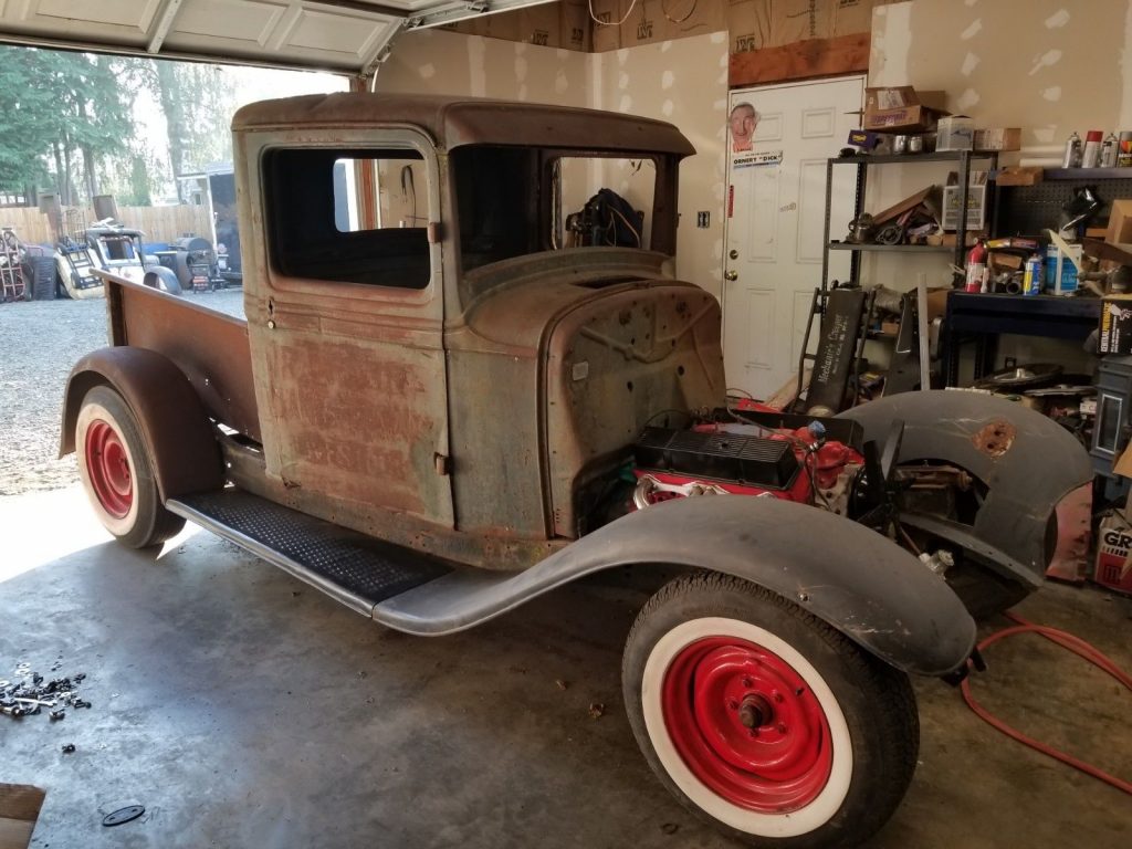 project 1934 Ford Pickup hot rod
