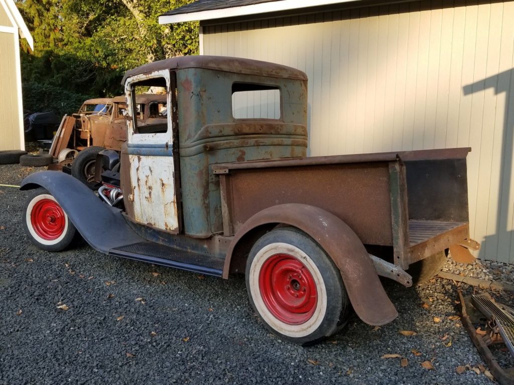 project 1934 Ford Pickup hot rod