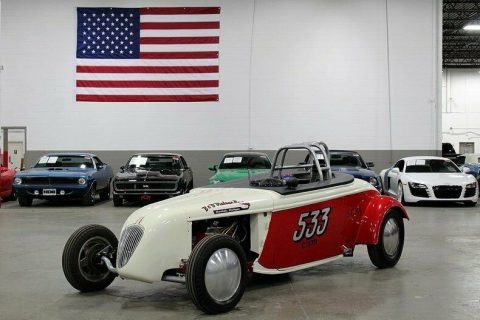 racing inspired 1933 Chevrolet Roadster hot rod for sale