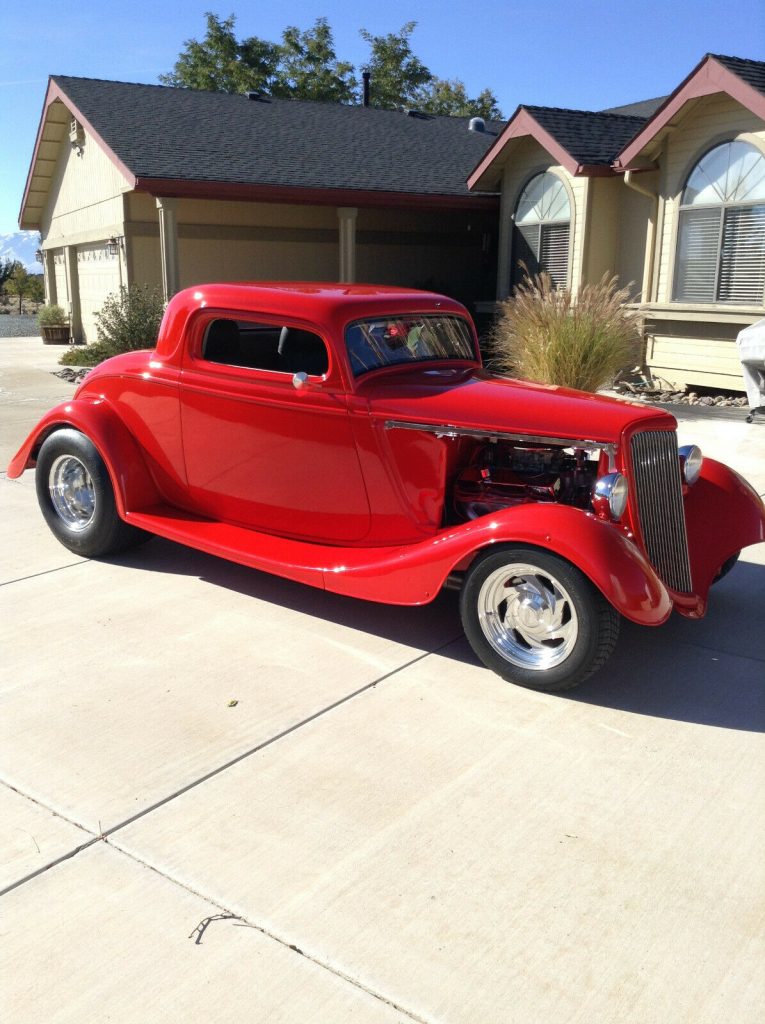 replica 1934 Ford Coupe hot rod