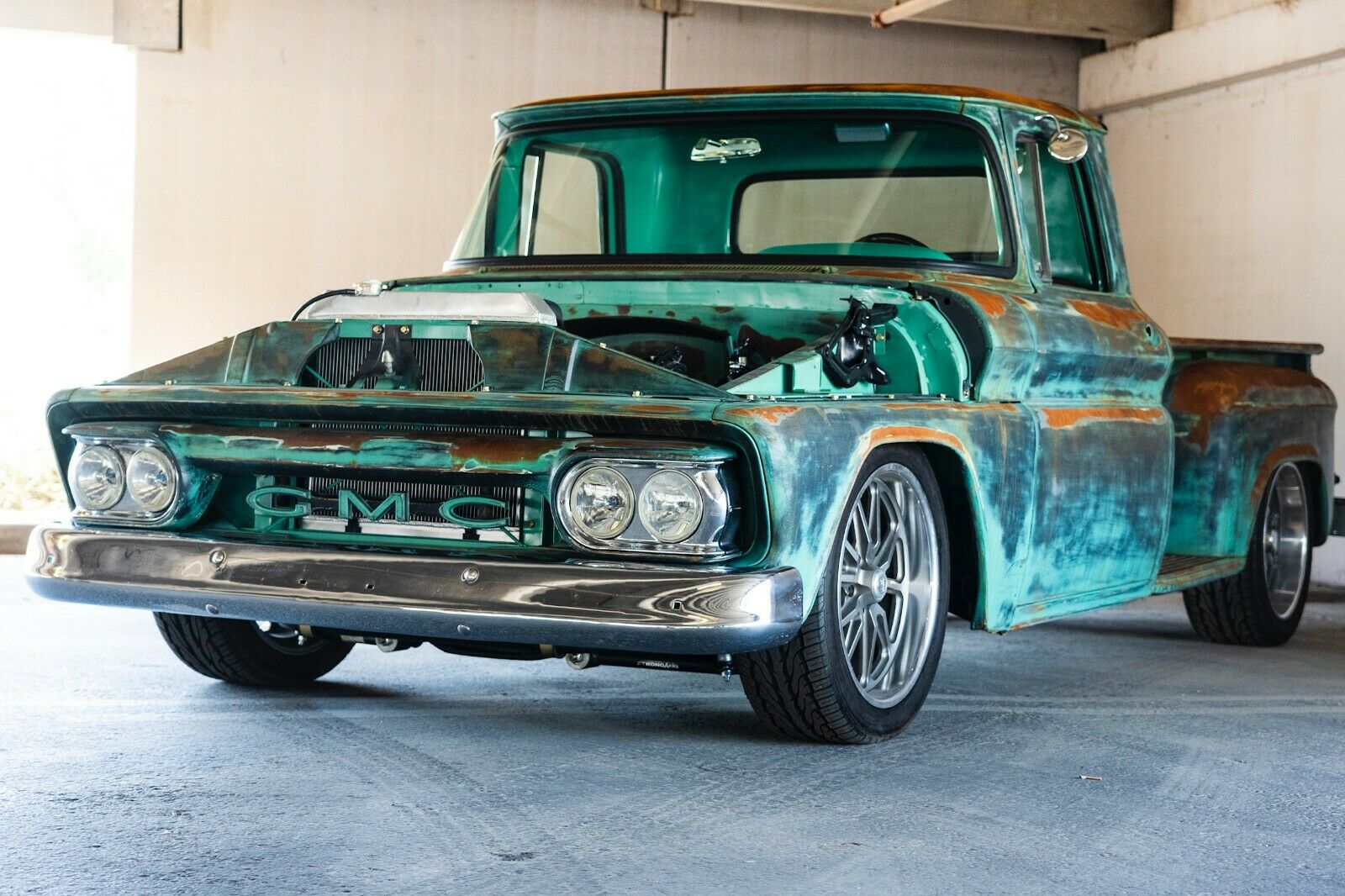 badass 1963 GMC pickup hot rod for sale