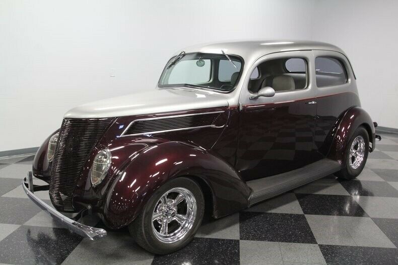 well built 1937 Ford Two Door hot rod
