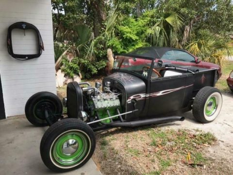 extra goodies 1929 Ford Model A hot rod for sale
