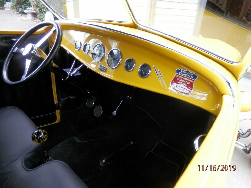 yellow beast 1932 Ford Roadster Hot Rod