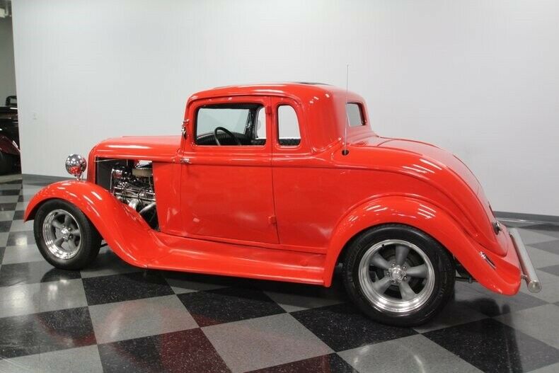 Chevy powered 1933 Plymouth 5 Window Coupe hot rod