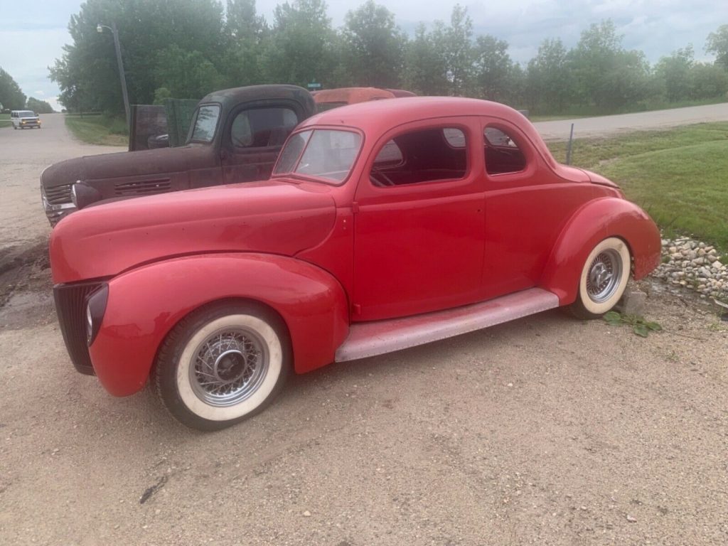 fuel injected 1939 Ford Coupe hot rod