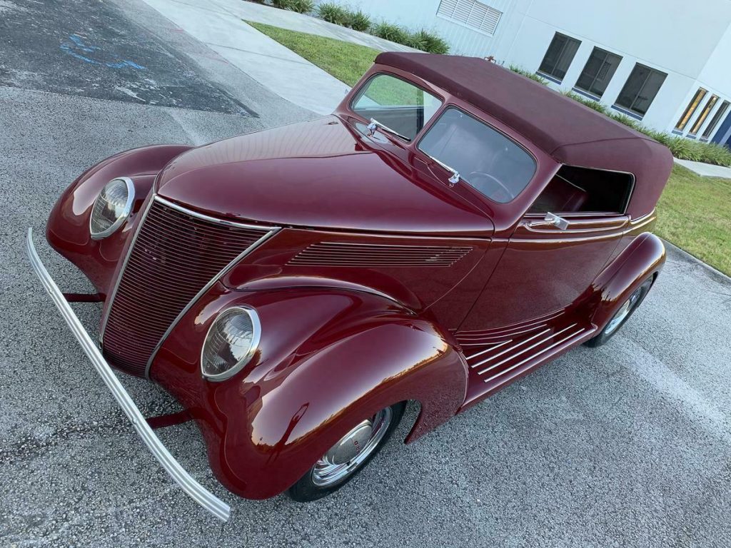 Restomod 1937 Ford Supercharged hot rod