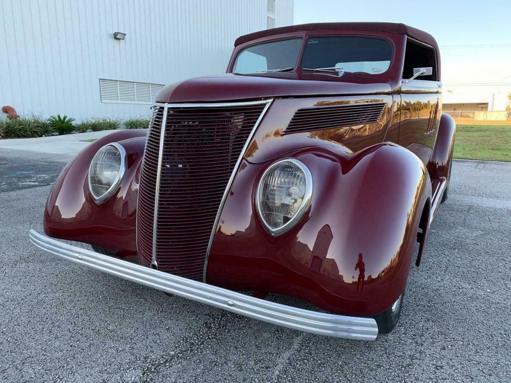 Restomod 1937 Ford Supercharged hot rod