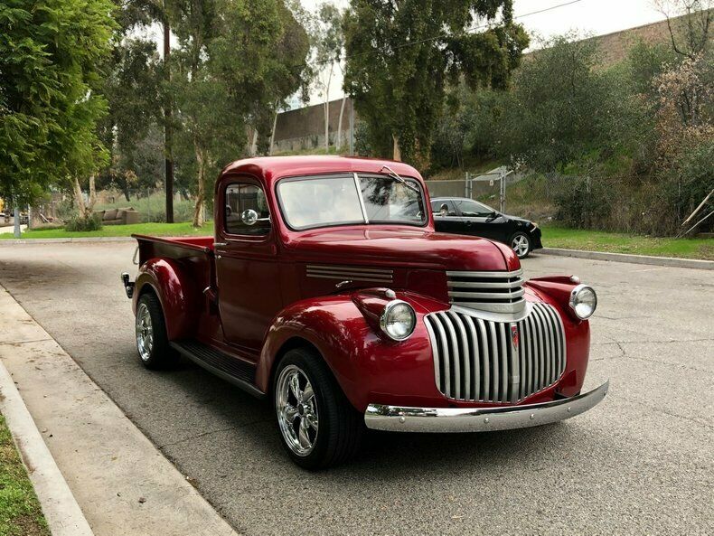 restored 1946 Chevrolet C/K Pickup 1500 hot rod