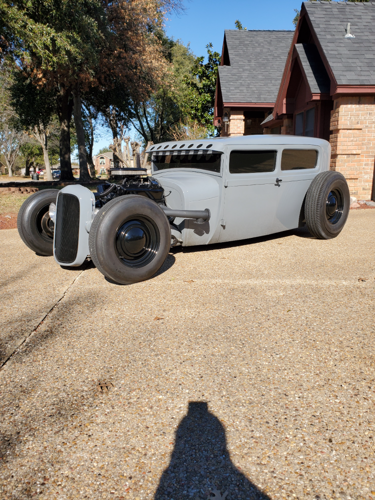 new crate engine 1928 Ford Model A TUDOR hot rod
