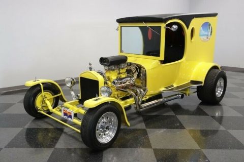 shiny 1923 Ford Model T C Cab hot rod for sale