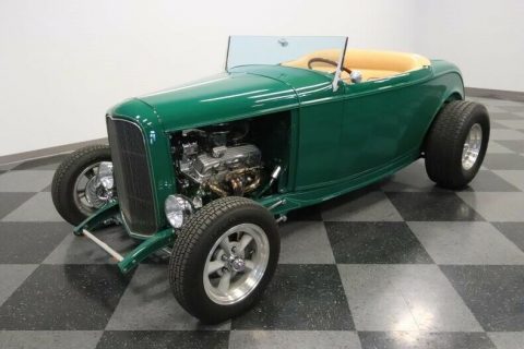 green beast 1932 Ford Roadster hot rod for sale