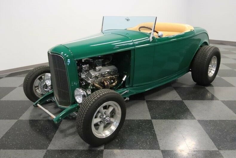 green beast 1932 Ford Roadster hot rod