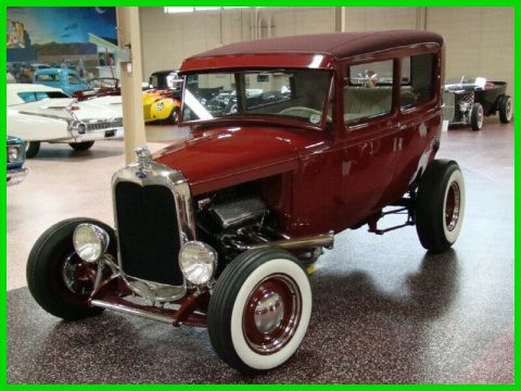 shiny 1930 Ford Model A HIGHBOY hot rod for sale