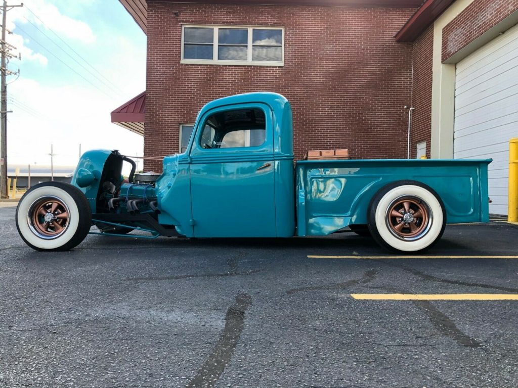 lowered 1938 Ford Pickup Truck hot rod