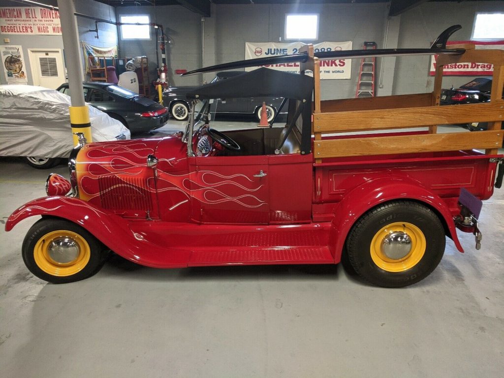 surfers rod 1929 Ford Model A Truck hot rod