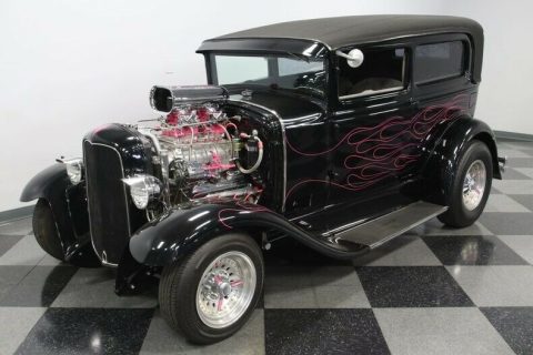 awesome 1930 Ford Model A Tudor hot rod for sale