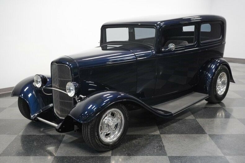 restored 1932 Ford Tudor hot rod