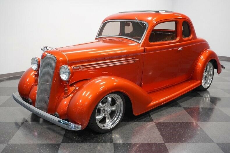 fuel injected 1936 Plymouth hot rod