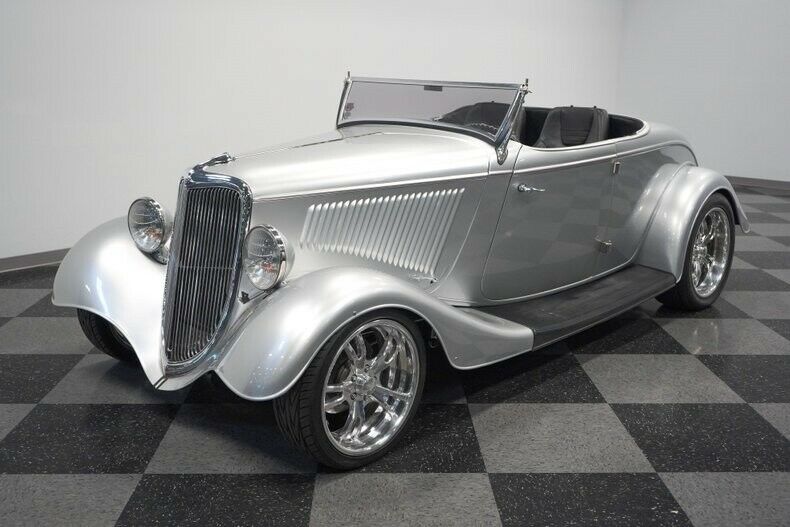 silver bullet 1934 Ford Convertible hot rod