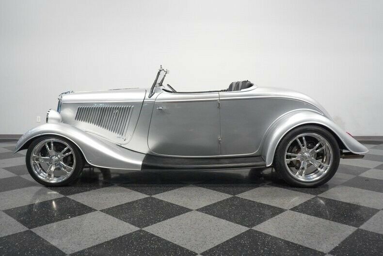 silver bullet 1934 Ford Convertible hot rod