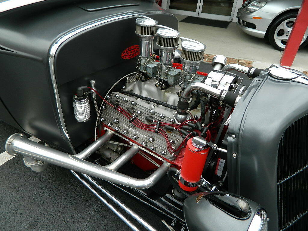 1930 Ford Model A hot rod [bored and stroked flathead]