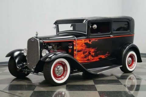 1931 Ford Model A Deluxe Tudor Hot Rod [low miles on the build] for sale