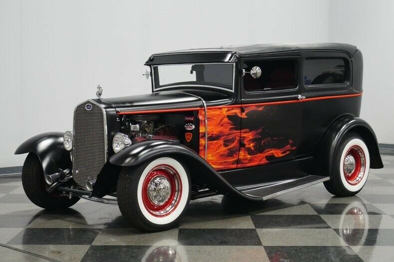1931 Ford Model A Deluxe Tudor Hot Rod [low miles on the build]