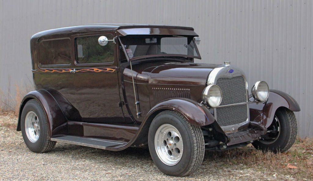 all steel 1929 Ford Model A hot rod
