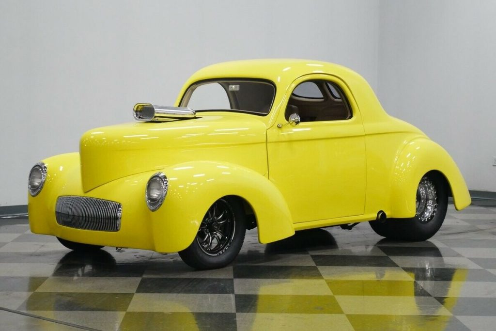 1941 Willys Coupe hot rod [supercharged]