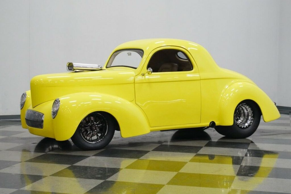 1941 Willys Coupe hot rod [supercharged]