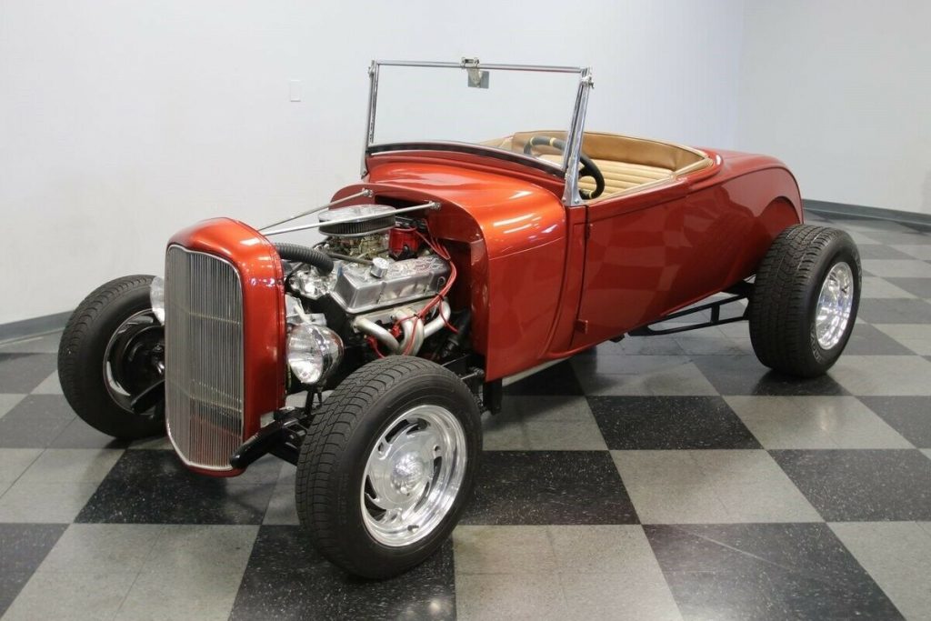1929 Ford Roadster hot rod [clean, powerful, and nicely finished]